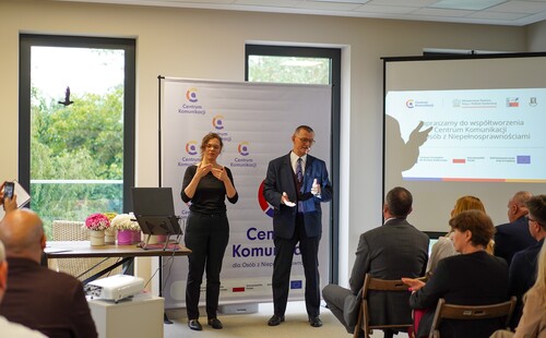 Otwarcie Regionalnego Centrum Komunikacji w Gorzowie Wielkopolskim.