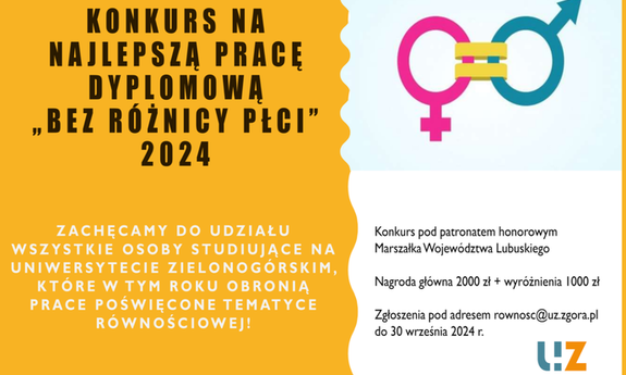 Konkurs "Bez różnicy płci" 2024