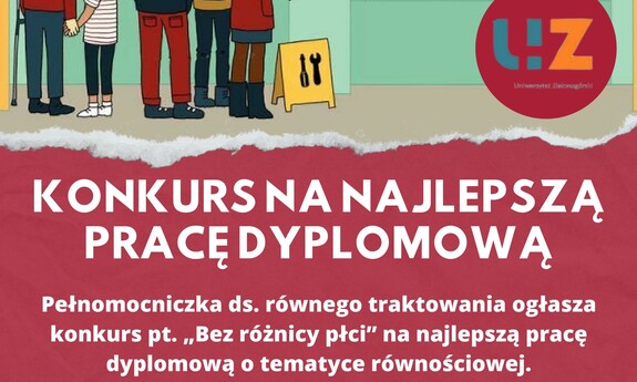 Konkurs na najlepszą pracę dyplomową o tematyce równościowej