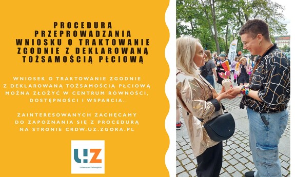 Procedura przeprowadzania wniosku o traktowanie zgodnie z deklarowaną tożsamością płciową